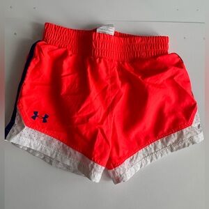 Under Armour Athletic Shorts Neon Coral 3T
